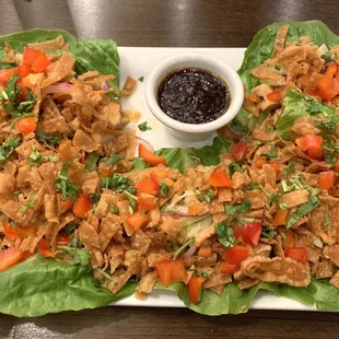Thai Chicken Lettuce Wrap