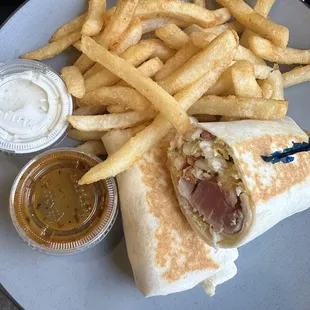 Ahi Tuna Wrap