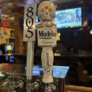 Cold beer on tap!