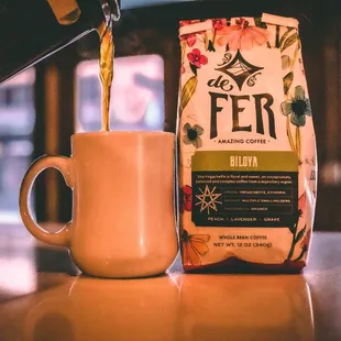 We have french press coffee available