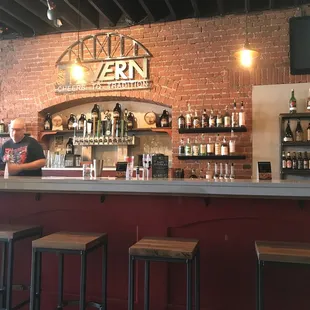 All local liquor and beer.