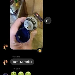 Where your drinks come from, yum