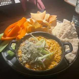 Buffalo chicken dip