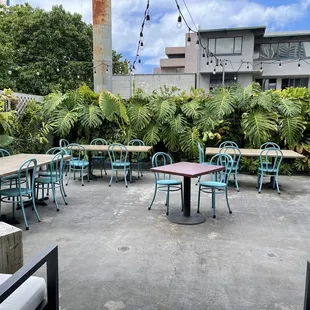 Beautiful outside area.