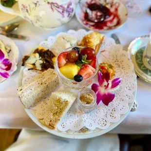 Assorted tea sandwiches