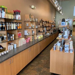 They have plenty of merchandise to help you make your tea, or give to a friend.