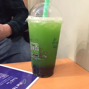 Honeydew Bubble Tea