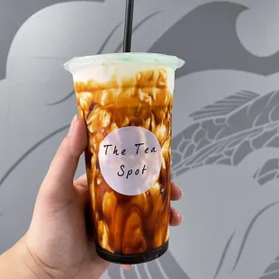 Tiger sugar milk without boba