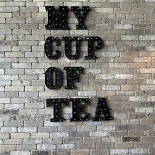 a brick wall