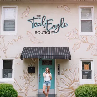 Owner Tatiana Hill on storefront