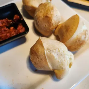 Seasonal bread from the summer menu.