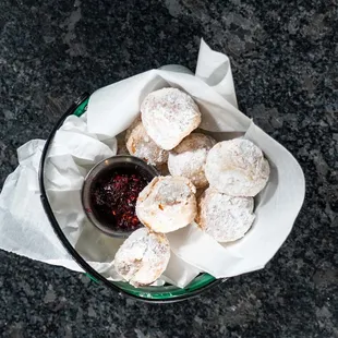 dough desserts, food, donuts