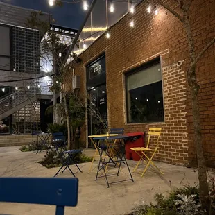 Outdoor seating
