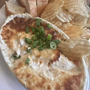 The Blue Cheese Dip. Skip the chips, order more bread.