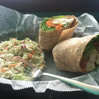 Chicken, Apple Chutney and Walnut Wrap