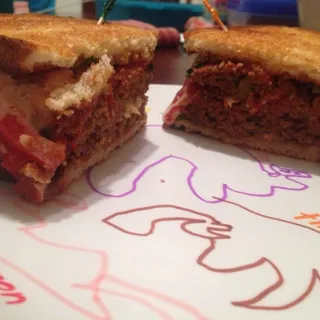 Ricks Big Meatloaf Sandwich