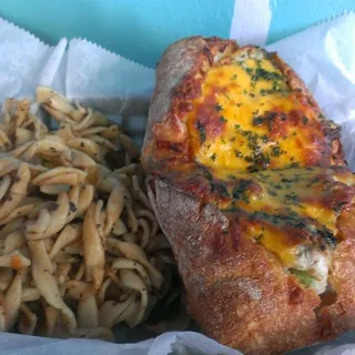 Tuna Cheddar Melt Sandwich