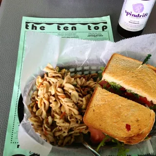 Smoked Salmon BLT Sandwich