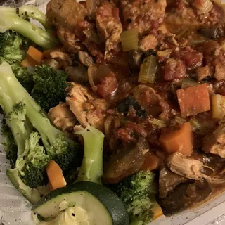 Chicken & Mushroom Cacciatore Stew