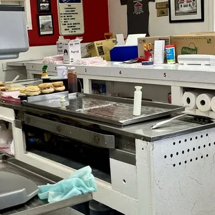 Same, but boxes on counter stools, so move along