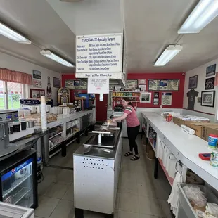 sushi and sashimi, interior