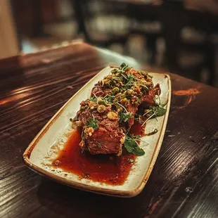 Tea Braised Sticky Spare Ribs