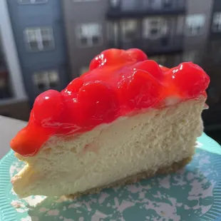 Cherry cheesecake