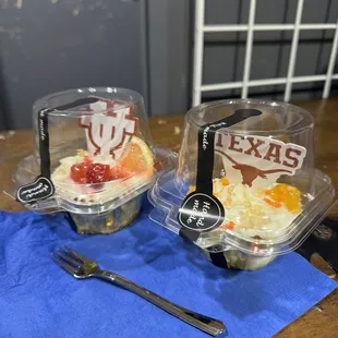 Strawberry Lemonade Cheesecake Cupcake, Mango Cheesecake Cupcake