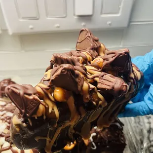 Toblerone cheesecake pop