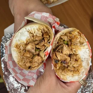 Chicken Teriyaki Burrito