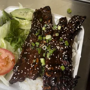 1. BBQ Ribs Plate