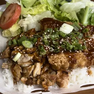 3. Tempura and Chicken Plate