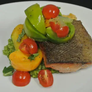 Salmon w/Riscotto