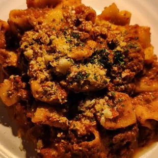 Rigatoni Bolognese