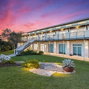 View of the venue from cocktail hour area