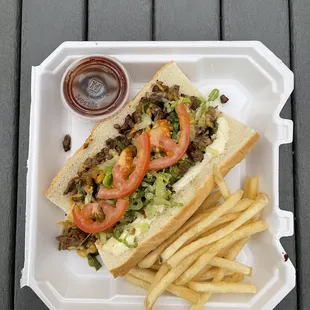 Philly Cheesesteak Sandwich