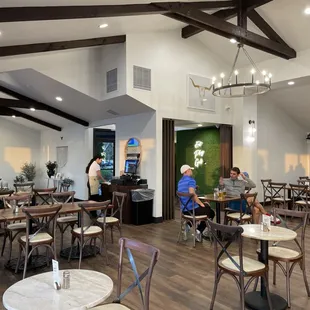 Bar area.
