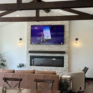 Lounge area