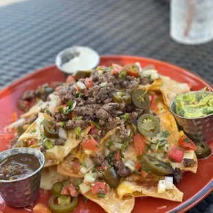 nachos, food