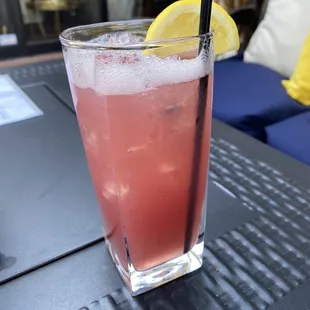 Berry Good: seasonal fruit puree, sake, agave, and nectar