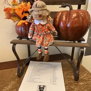 Decorations...of the ween which are hallow..