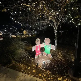 Everywhere you look there's lights and displays..