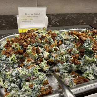 I could eat broccoli salad every day!