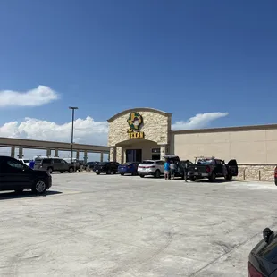 cars parked in a parking lot