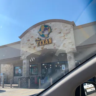 the front of a restaurant