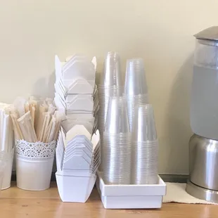 Complimentary Water &amp; Utensils, 03.15.2019.