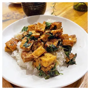 Grapow tofu