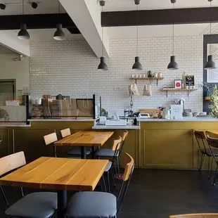 interior, sushi and sashimi