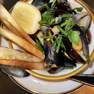 Mussels appetizer