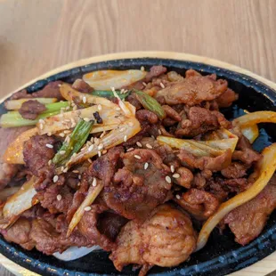 Spicy pork bulgogi